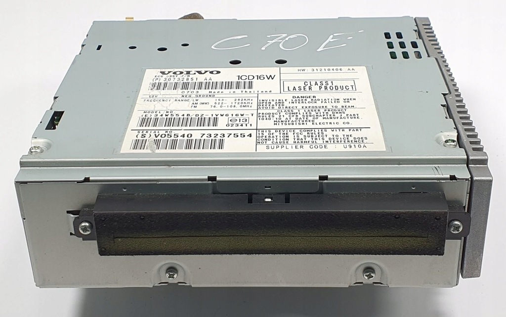 фото №1, Считыватель cd радио volvo c70 ii 30732851
