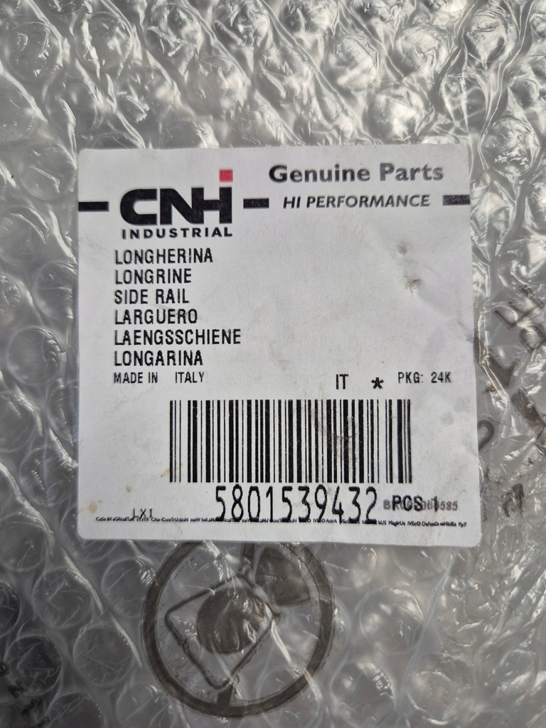 фото №5, Iveco daily vi 03.14-, подушка подвеска osi, задняя правый оригинальный номер 5801539432