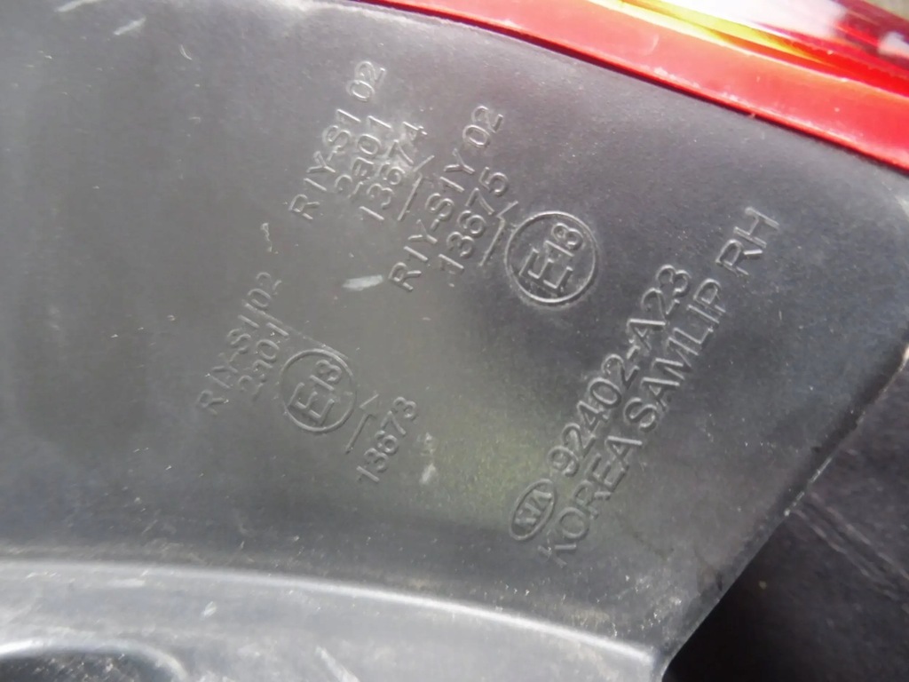 фото №8, Kia ceed ii лампа задняя правая kombi lift