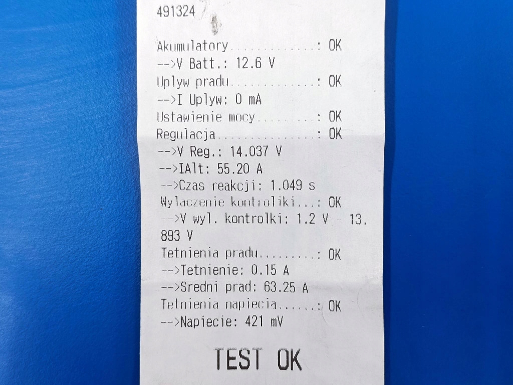 фото №6, Fiat idea i .9jtd генератор 46782213 denso 150a перевірений