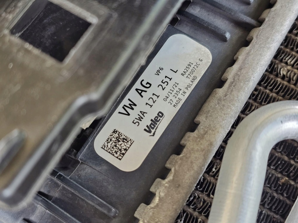 фото №15, Комплект радиатор вентилятор pas передний балка ford tourneo connect 2022-