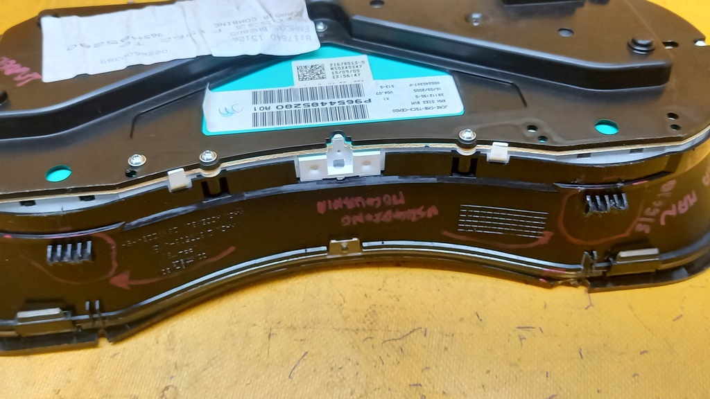 фото №10, Лічильник peugeot 307 fl 1,6hdi p9654485280 01-08r