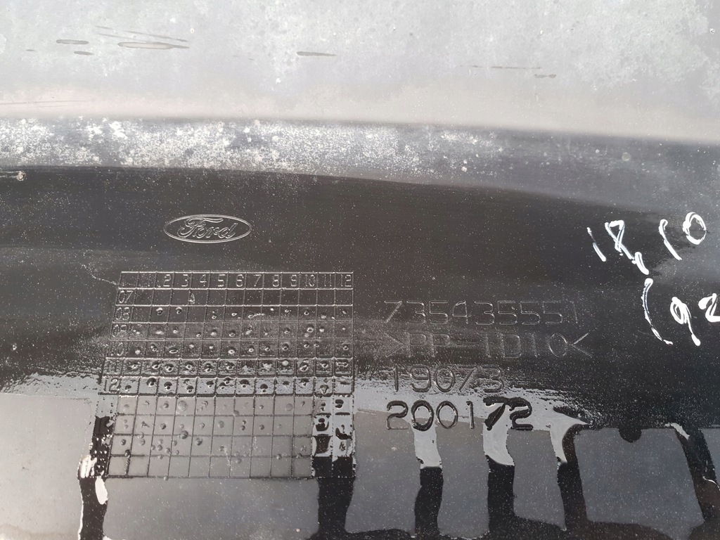 фото №10, Ford ka ii 08-14 бампер задня задній 735435551