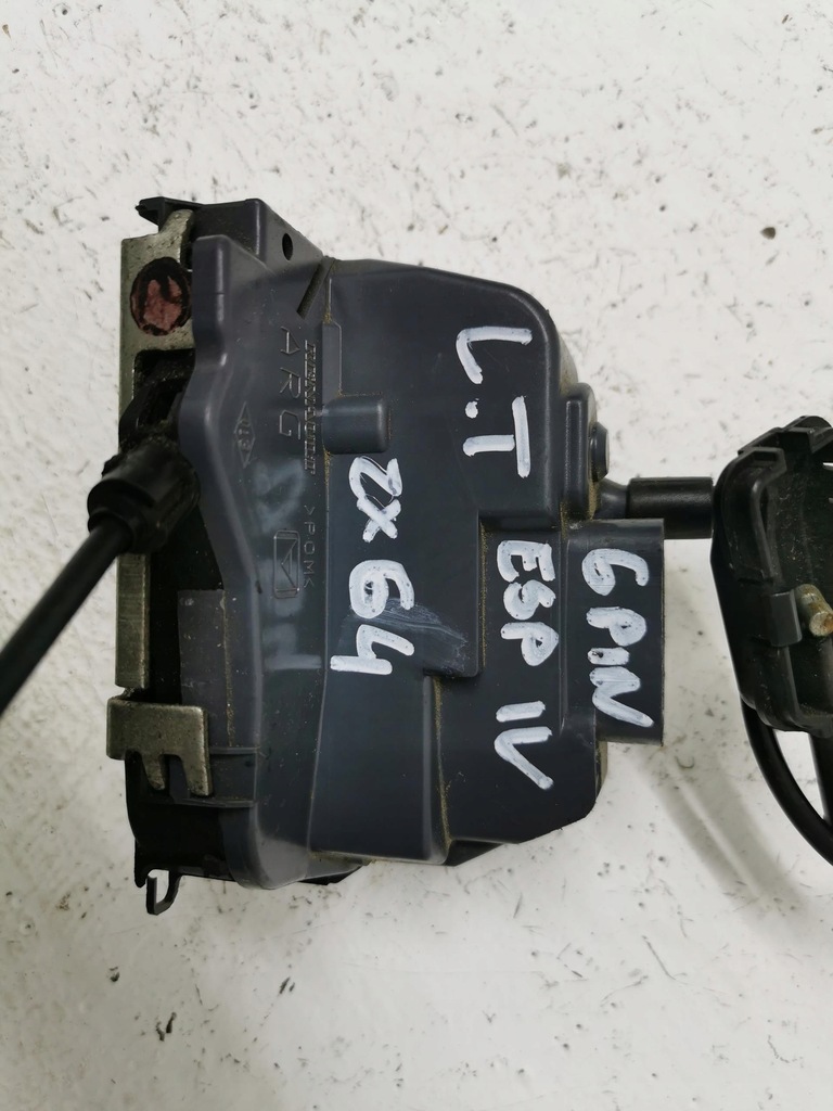 фото №3, Замок двері лівий задня renault espace iv 6 pin eu