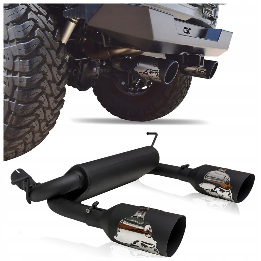 фото №1, Jeep wrangler jk 2007-2018 вихлоп метал mulisha