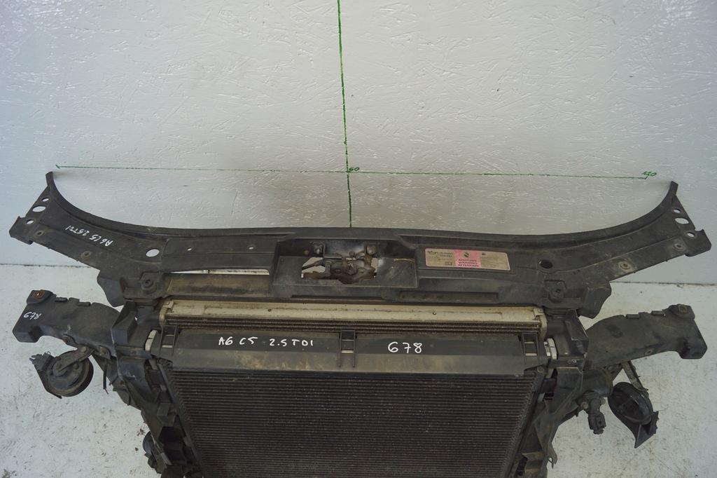 фото №9, Pas передний радиатор audi a6 c5 2.5 tdi