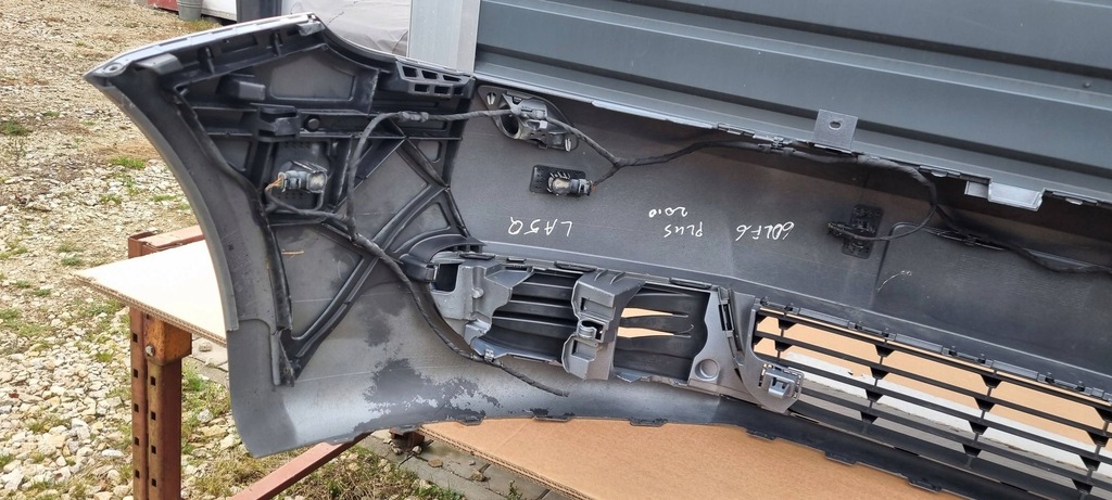 фото №10, Vw golf vi plus 2008- бампер перед оригінал c168