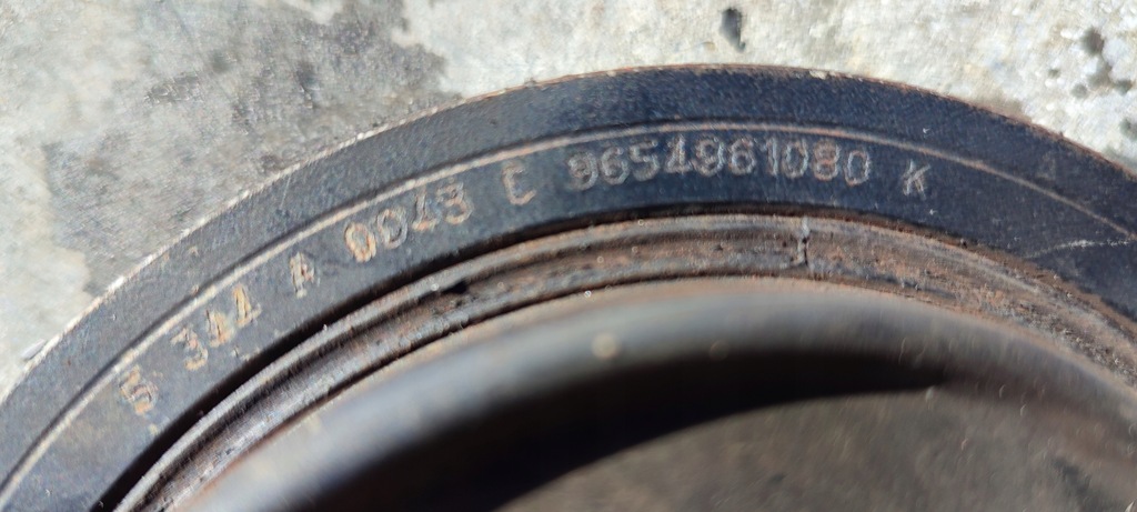 фото №6, Fiesta mk7 lift b-max courier 1,5 tdci шків 9654961080