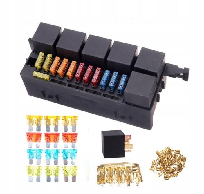 фото №13, Набор skrzynek przekaźnikowych предохранителей