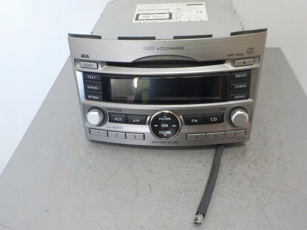 фото №1, Subaru legacy v радио заводской 86201aj310