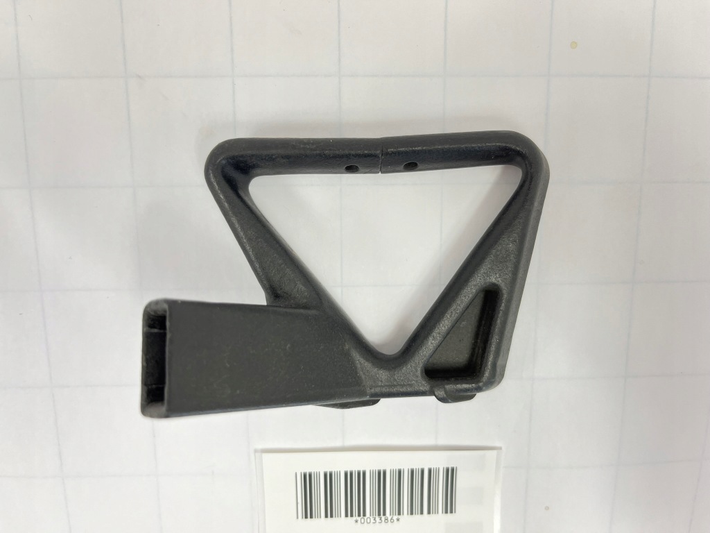 фото №8, Трикутник подавач поперечина безпеки правий пасажира mercedes w126 sec c126