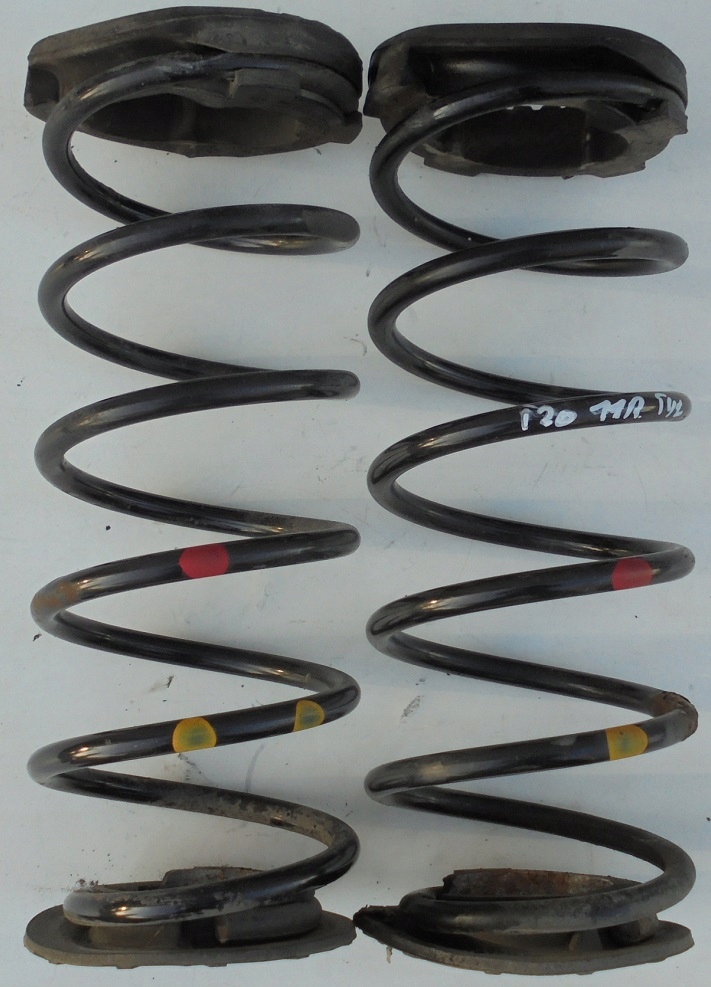 фото №1, Hyundai i20 11 r пружини підвіска задня hb 5d kpl