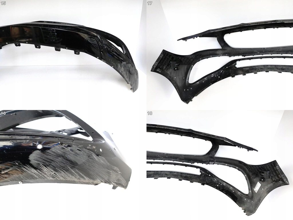 фото №13, Mercedes cla c117 x117 lift mopf 45 amg 16-19 бампер перед pdc