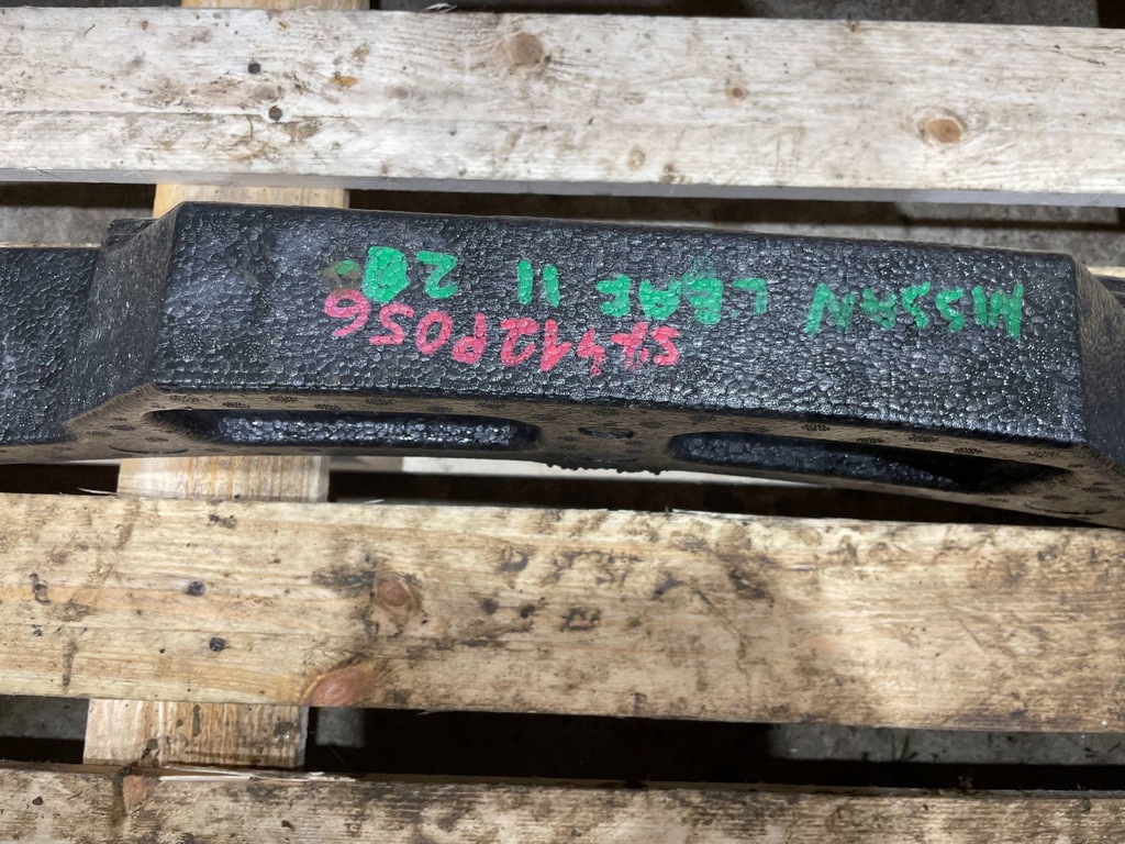 фото №10, Nissan leaf ii 2 17- абсорбер піна підсилювач бампера задня задній