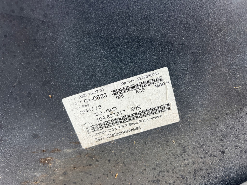 фото №8, Vw id3 id.3 10a бампер передній перед оригінал oem 19-