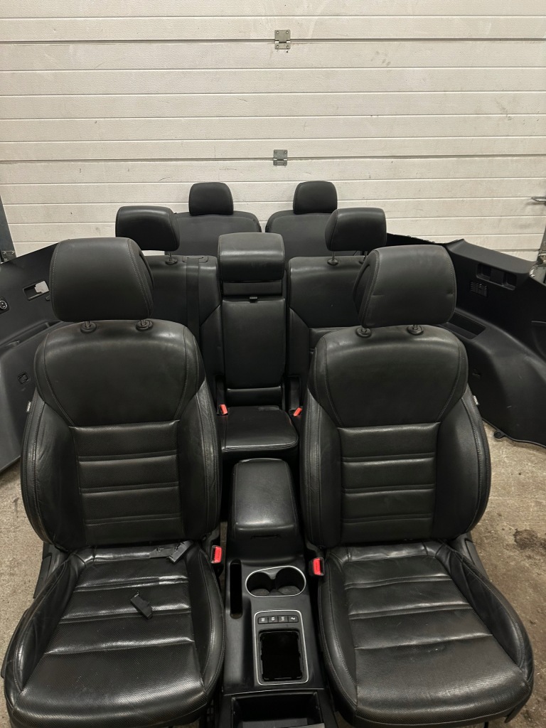 фото №9, Kia sorento iii сидіння заднє сидіння шкіра 3 ряди 7 осіб тунель обшивка багажника