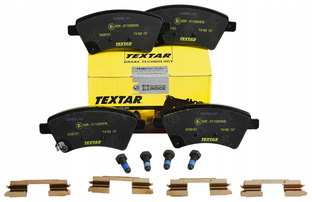 фото №1, Textar тормозные колодки тормозные перед 2439101