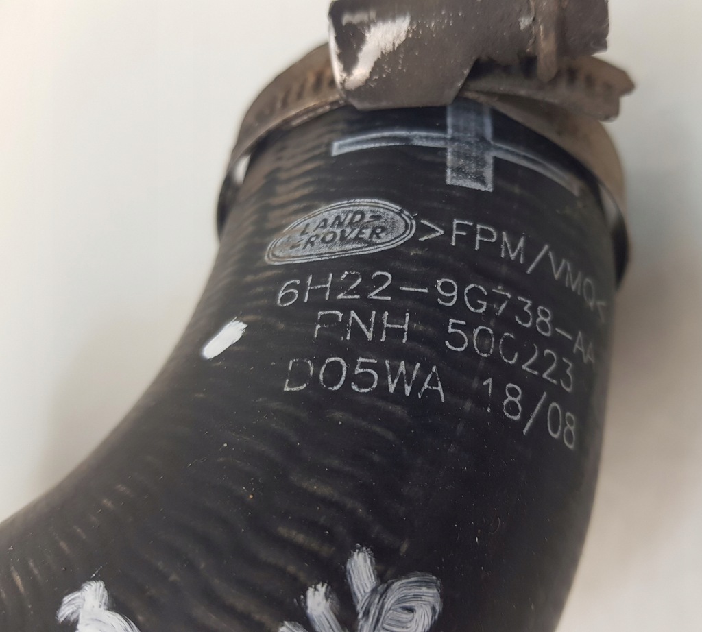 фото №3, Land rover discovery iii труба wąż интеркулер