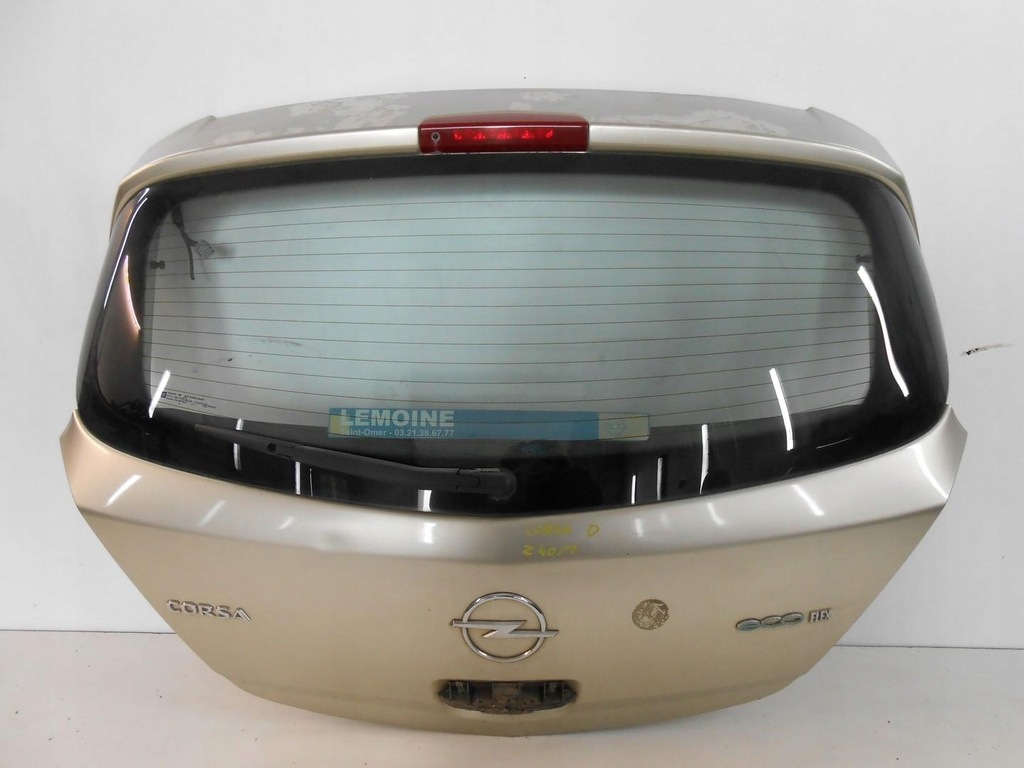 фото №1, Кришка багажника задня скло z40m opel corsa d #