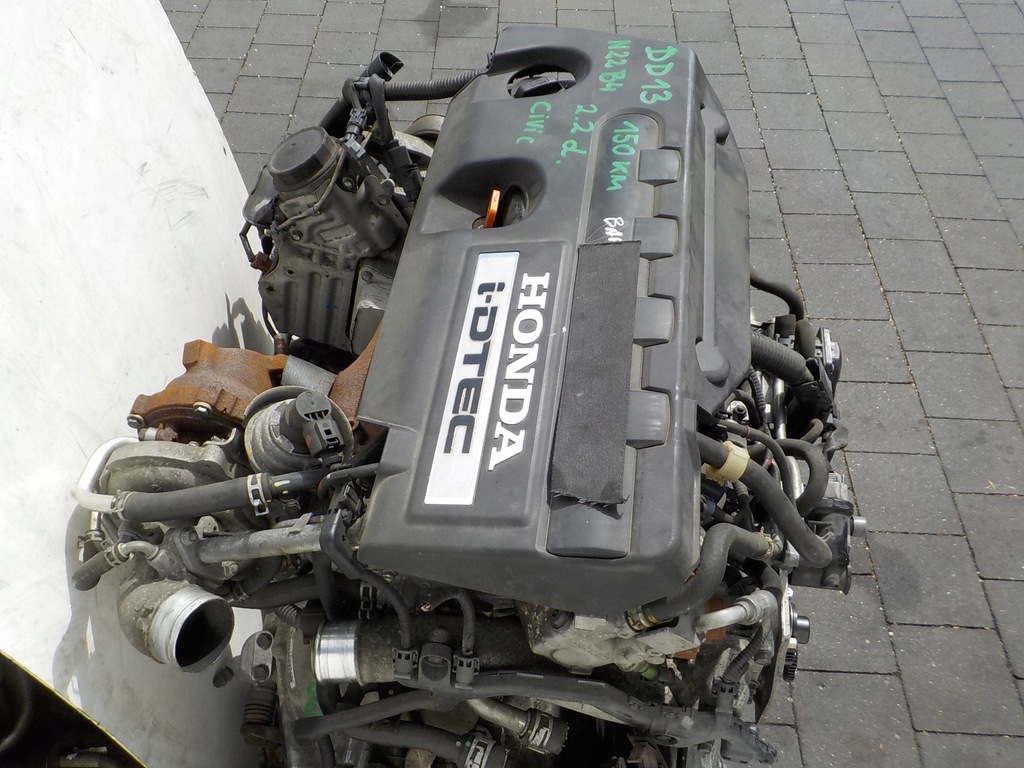 фото №11, Honda civic ix 12r 2.2 i-dtec 150km двигатель n22b4 kompletny film