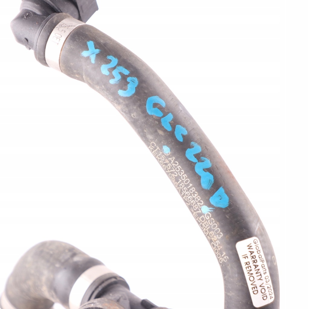 фото №11, Mercedes x253 glc220d wąż труба шланг wody жидкость охлаждающий a2535018382