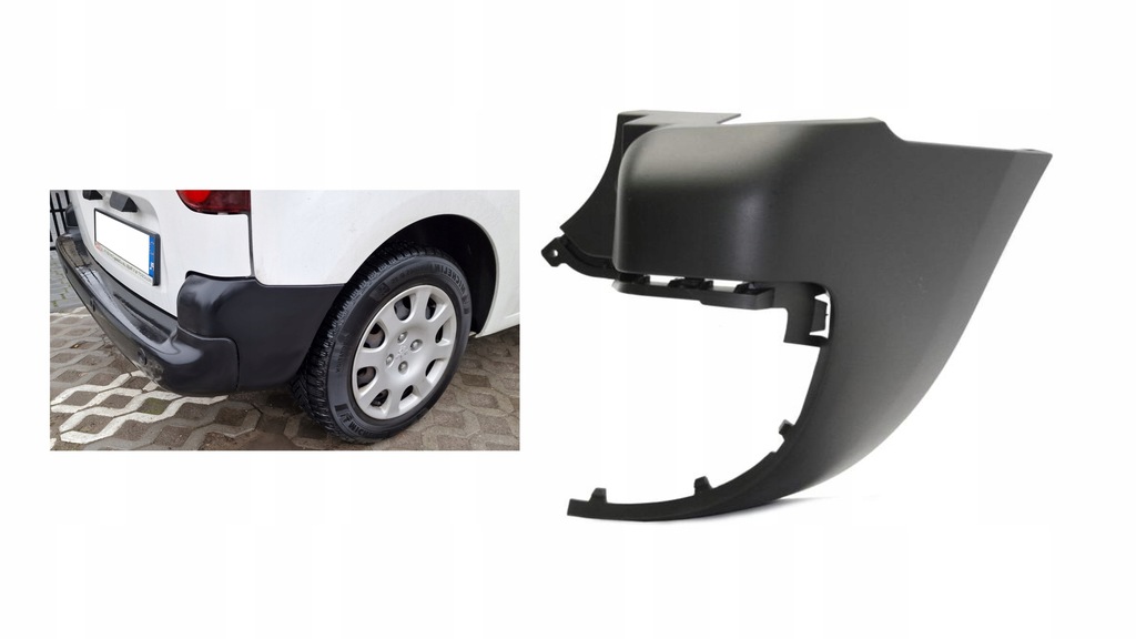 фото №1, Кутик róg бампера правий citroen berlingo 08-