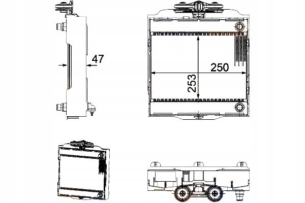 Купить Hella радиатор воды bmw 5 m 550 d xdrive f10. f1