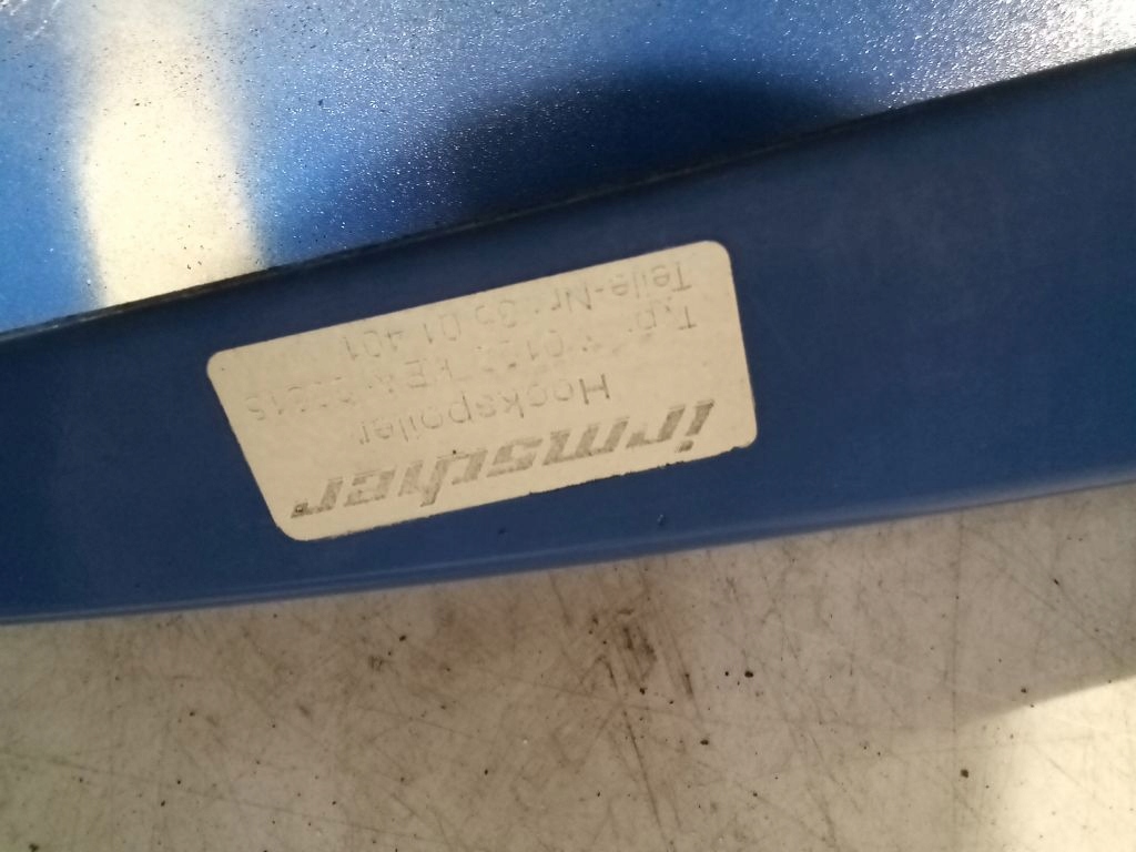 фото №10, Opel corsa c 3d спойлер спойлер кришки задня irmscher z20a