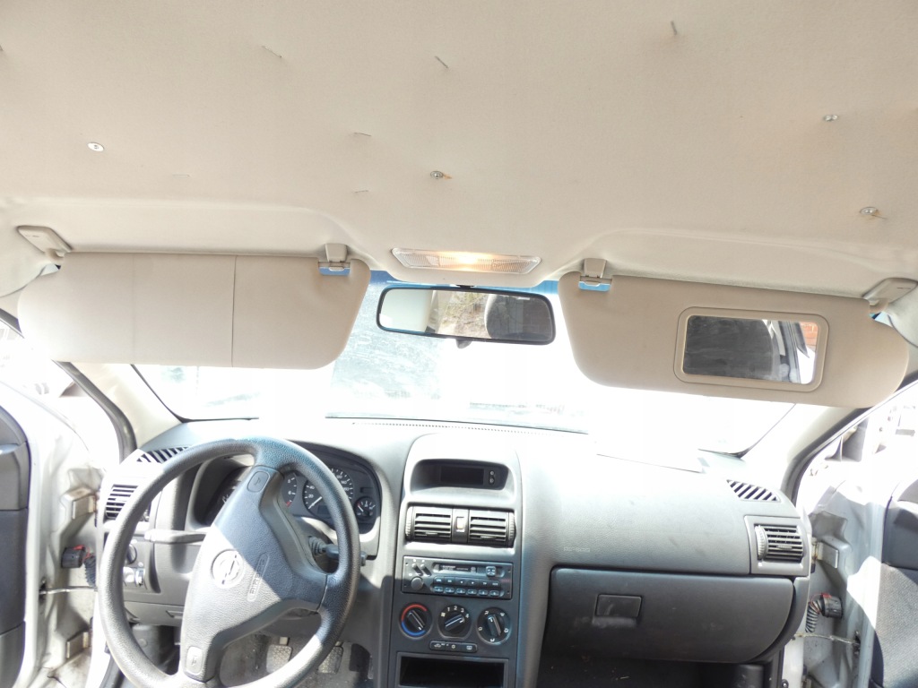 Купити Накладка сонцезахисна opel astra g 2 hb 98-09 комплект 2szt