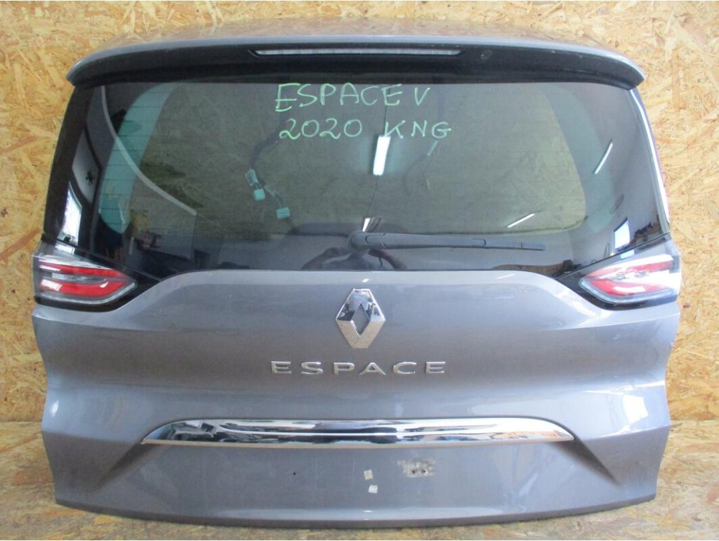 фото №1, Renault espace v комплектна задня кришка багажника tekng 2020r