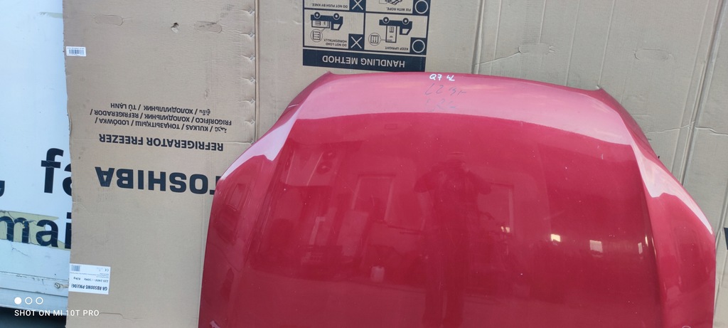 фото №6, Капот крышка двигателя audi q7 4l оригинал lz3f