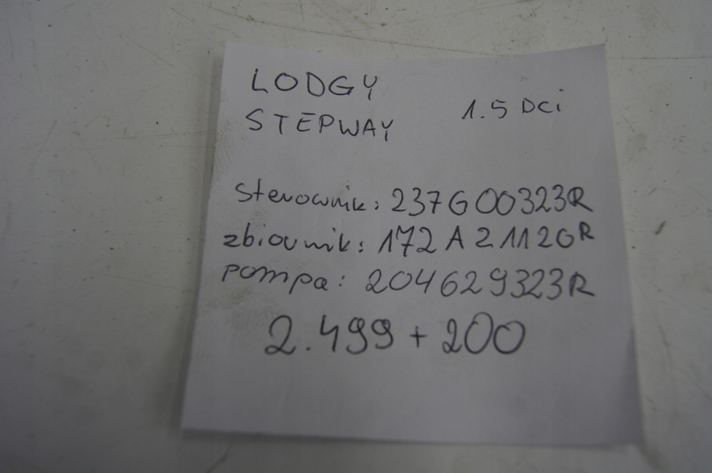 фото №11, Бак adblue насос модуль lodgy stepway 1.5 dci