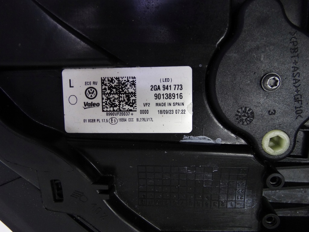 фото №12, Vw t-roc 2ga 2017-2021 лампа ліва full led 2ga941773 оригінальна