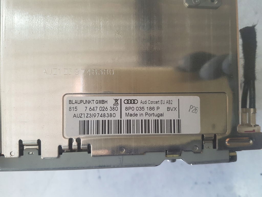 фото №3, Audi a3 8p lift 08r- радіо concert радіопрогравач