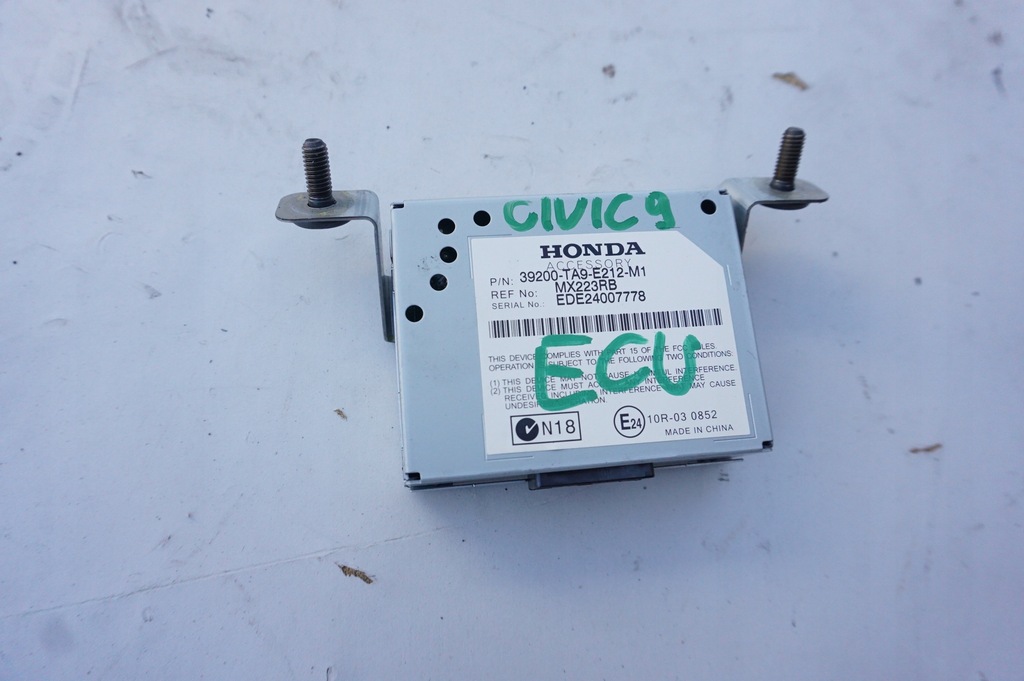фото №1, Модуль ecu 39200-ta9-e212-m1 honda civic 9 ix