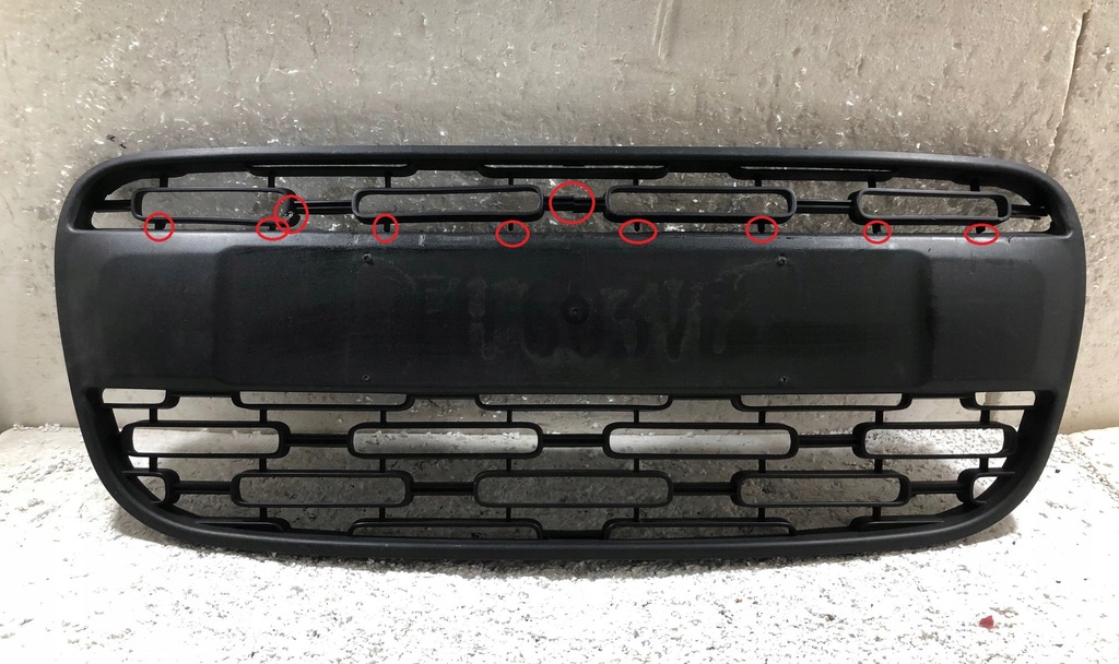 фото №11, Fiat panda iii решётка средняя бампера перед org