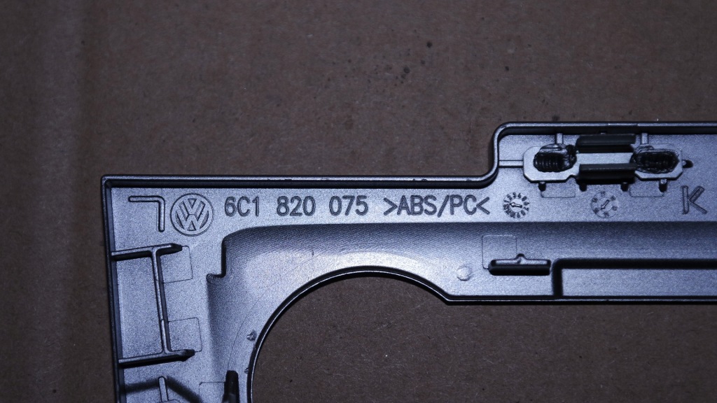 фото №3, Рамка панель кондиционера vw polo v