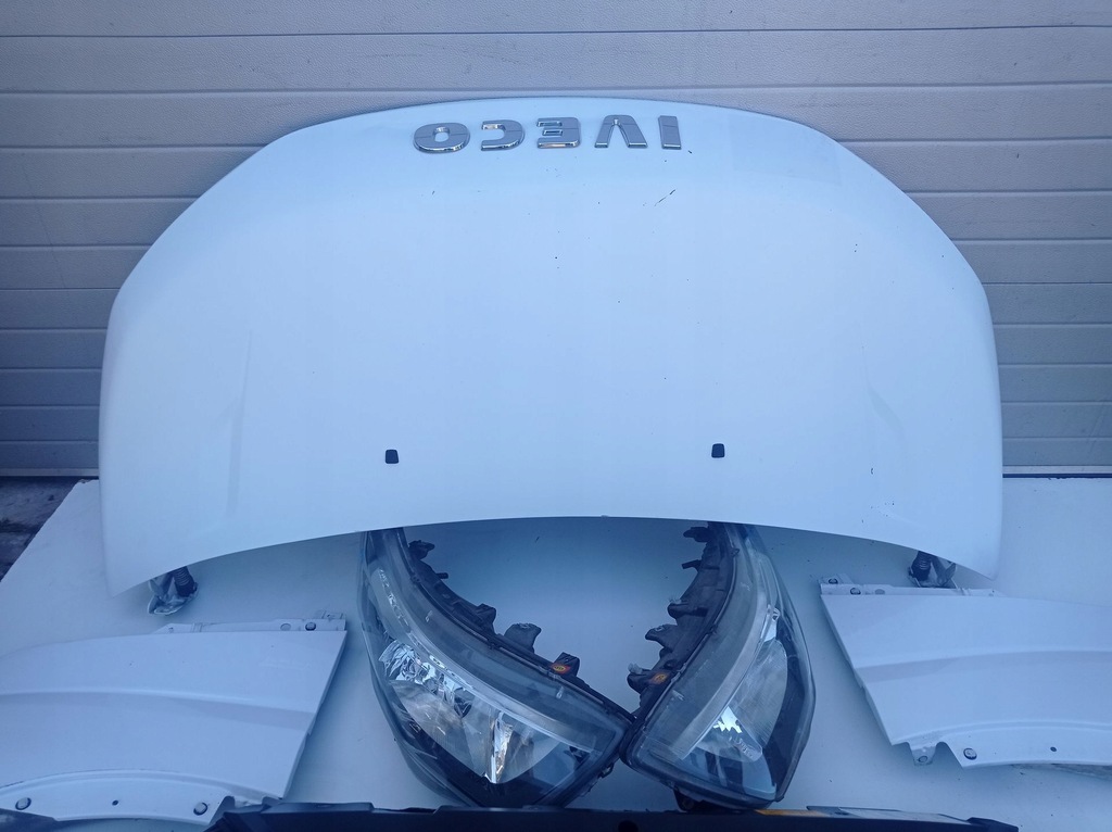 фото №7, Kompletny перед iveco daily 2014r- 2.3 hpi капот бампер крила радіатор