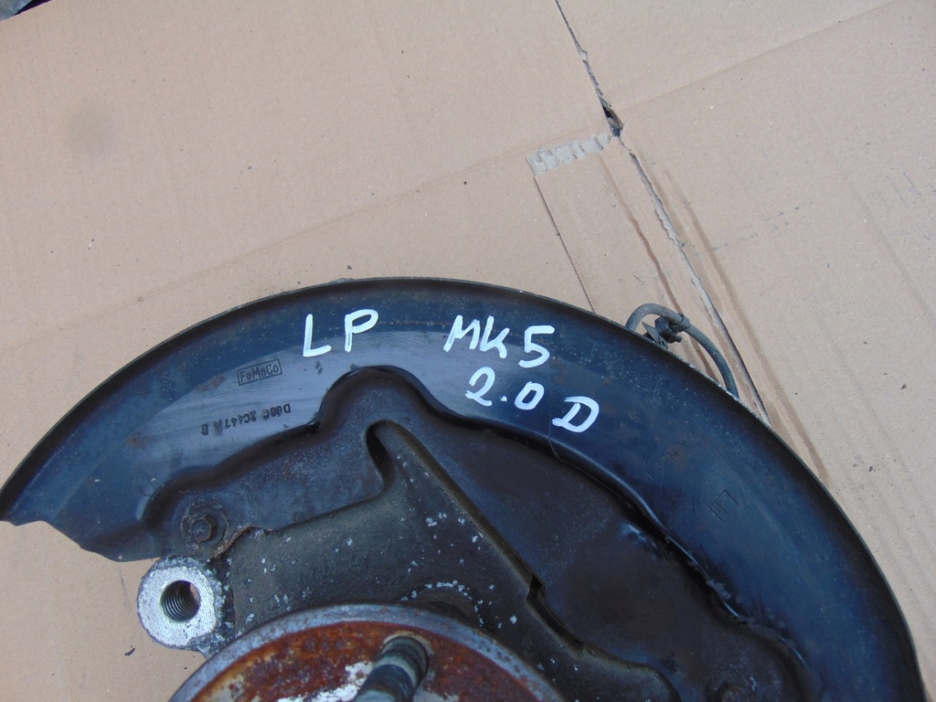 фото №6, Поворотный кулак ступица левый перед ford mondeo mk5 2.0 tdci