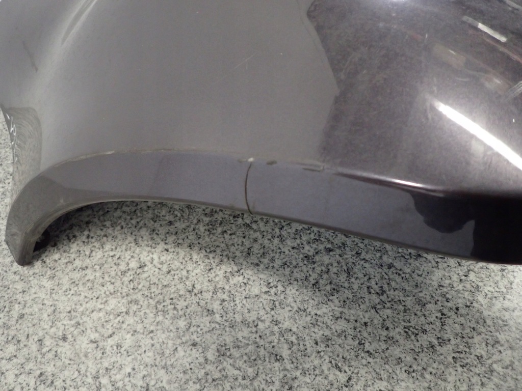 фото №8, Mitsubishi colt 04-09 3 дверь бампер задняя графит