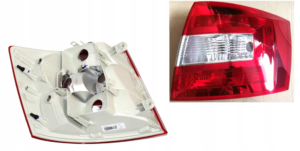 фото №10, 2x лампа задняя стоп левая правая kpl skoda rapid 2012-2019 spaceback