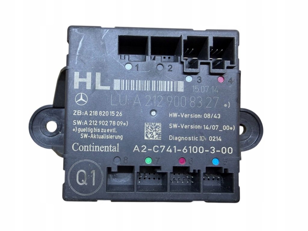 Купить Модуль дверь левый задний  mercedes w212 универсал рестайлинг  a2129008327