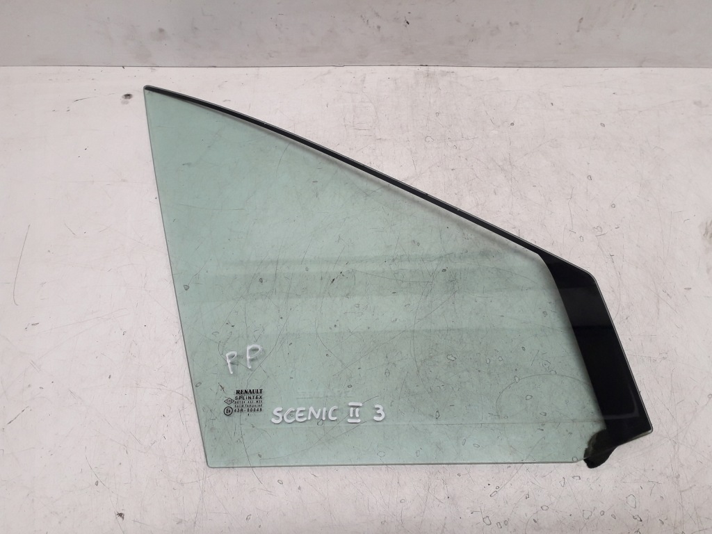 фото №1, Renault scenic 2 ii 03-09 стекло дверь треугольник правая передняя перед