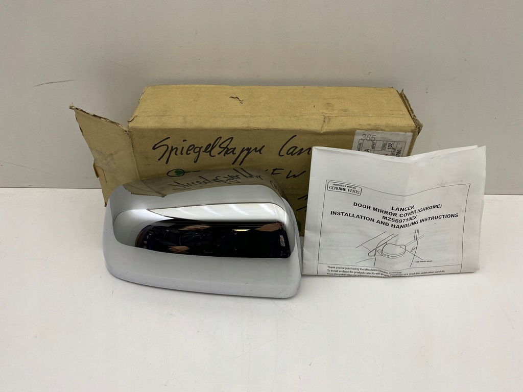 фото №1, Mitsubishi lancer x права корпус дзеркало хром