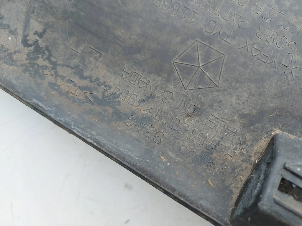 фото №6, Dodge challenger 15- ліва молдинг поріг поріг накладка