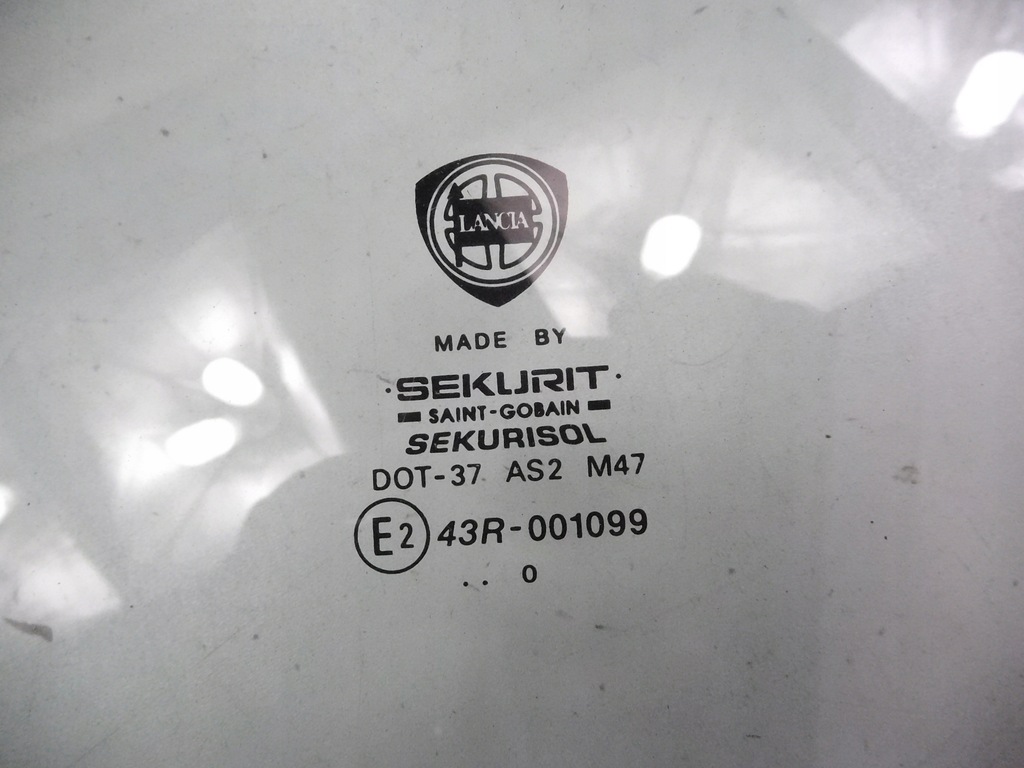 фото №10, Скло бічна ліва lancia lybra 99-05 оригінальний номер 46547287