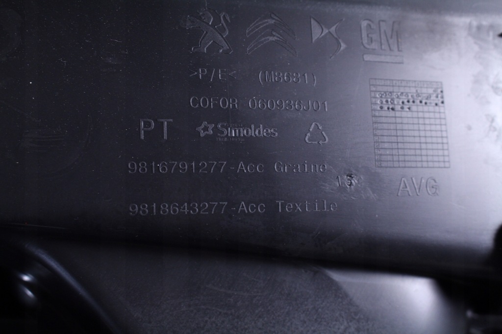 фото №5, Обшивка обивка дверь левый перед opel combo e iv 20r.