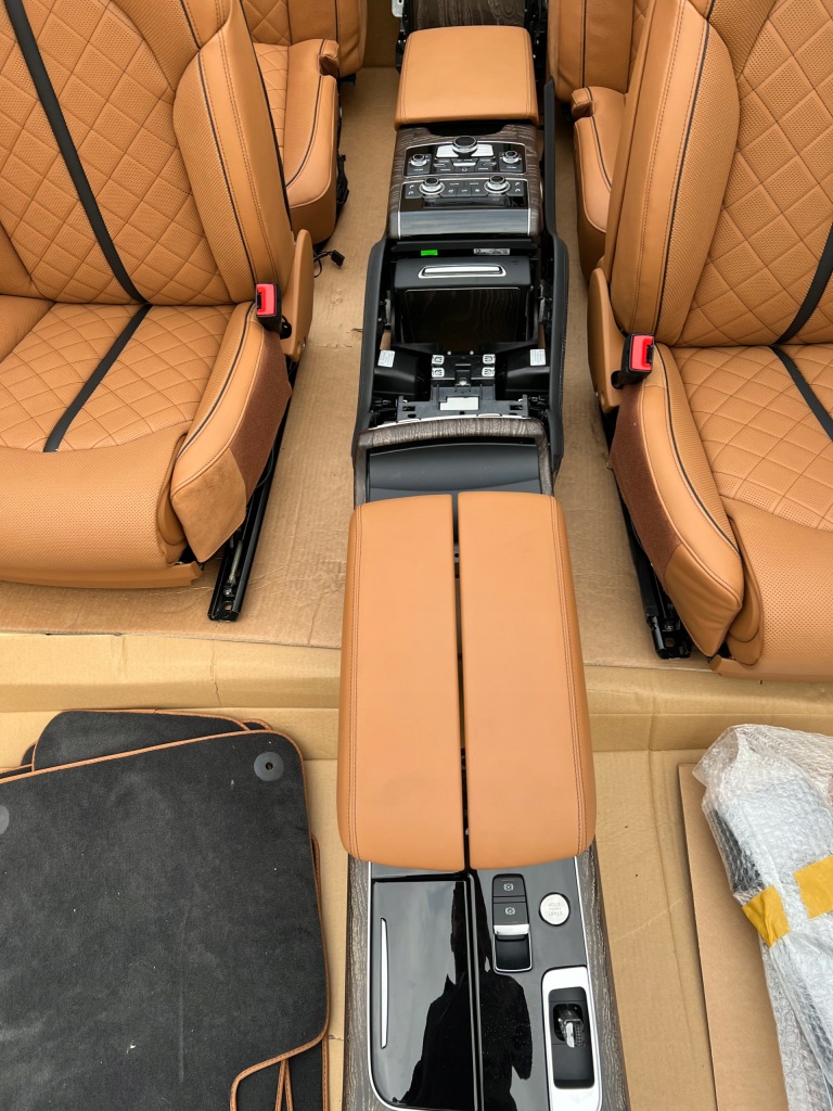 фото №3, Audi a8 d4 4h сиденья audi exclusive long туннель rse