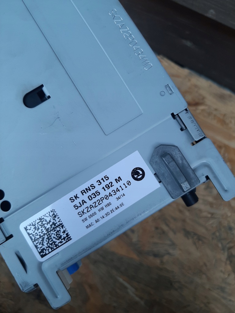 фото №5, Радіо skoda rapid 5ja035192m rns 315