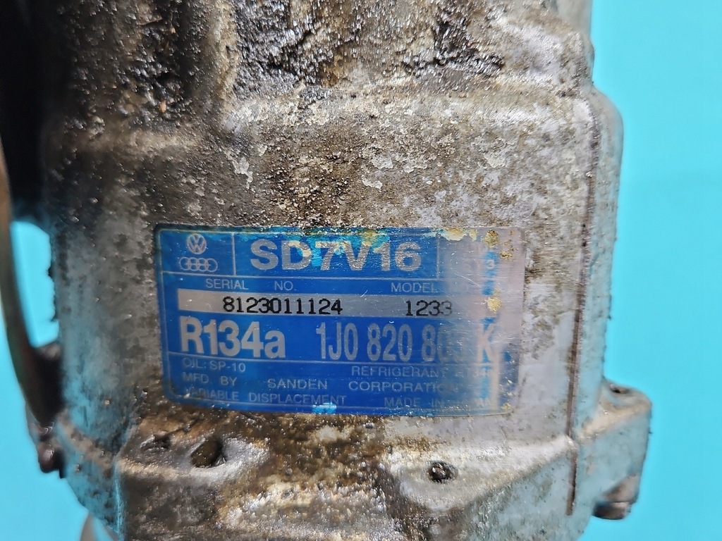 фото №8, Компрессор кондиционера компрессор seat leon i toledo ii 1j0820803k